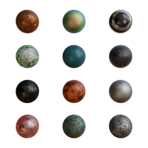 Supporter pack - Metal Material Pack for Blender